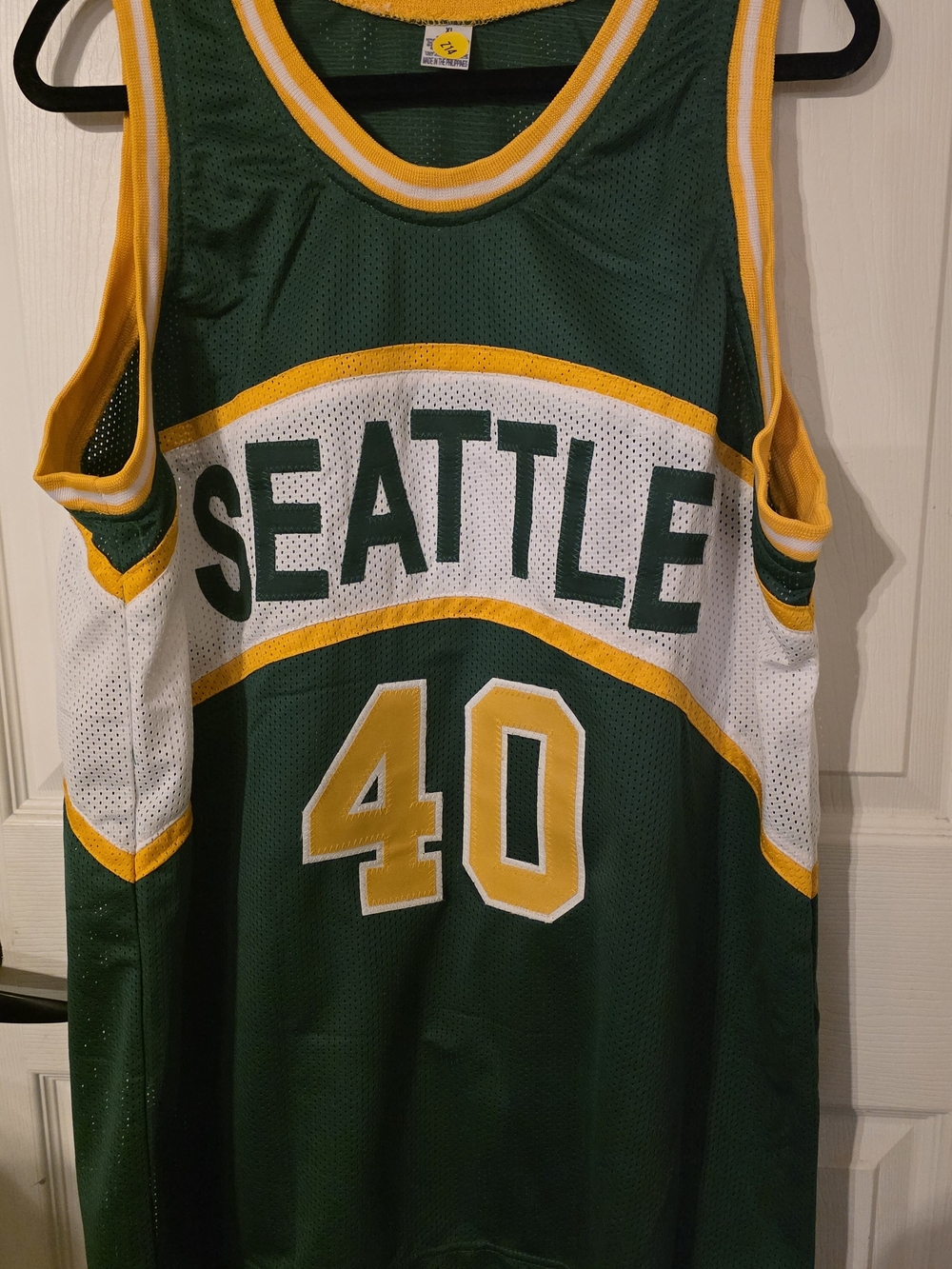 Mitchell & Ness Shawn Kemp Seattle Supersonics #40 Jersey Like New